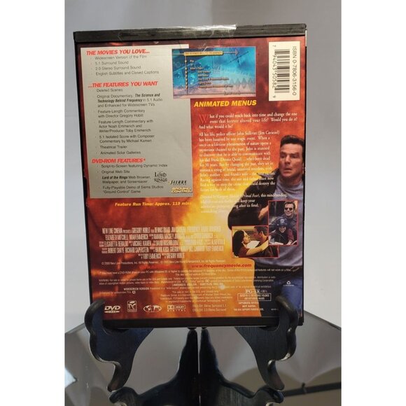 FREQUENCY DVD Movies 2000 New Line Platinum Series - Picture 3 of 4